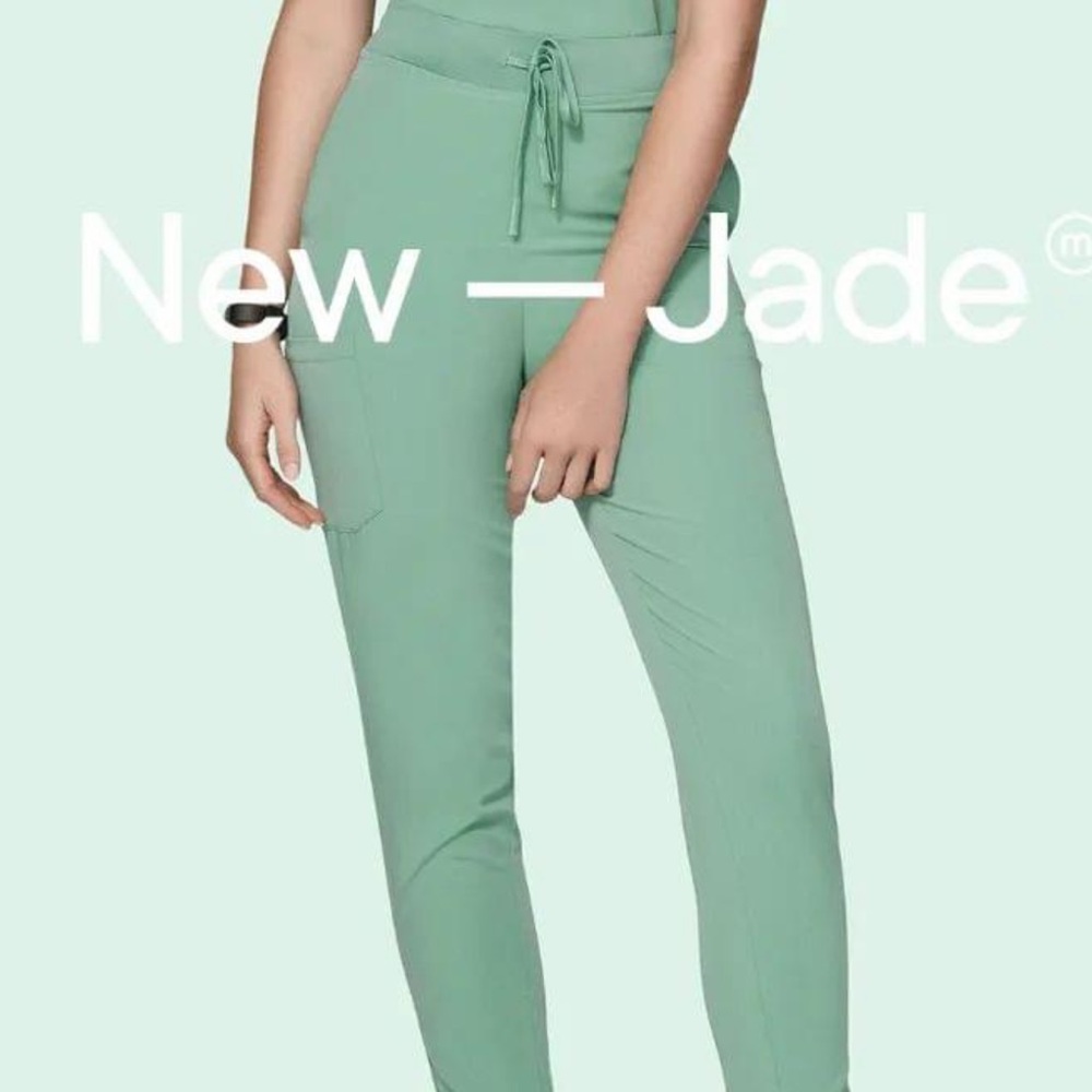 Jade high waisted jogger scrubs